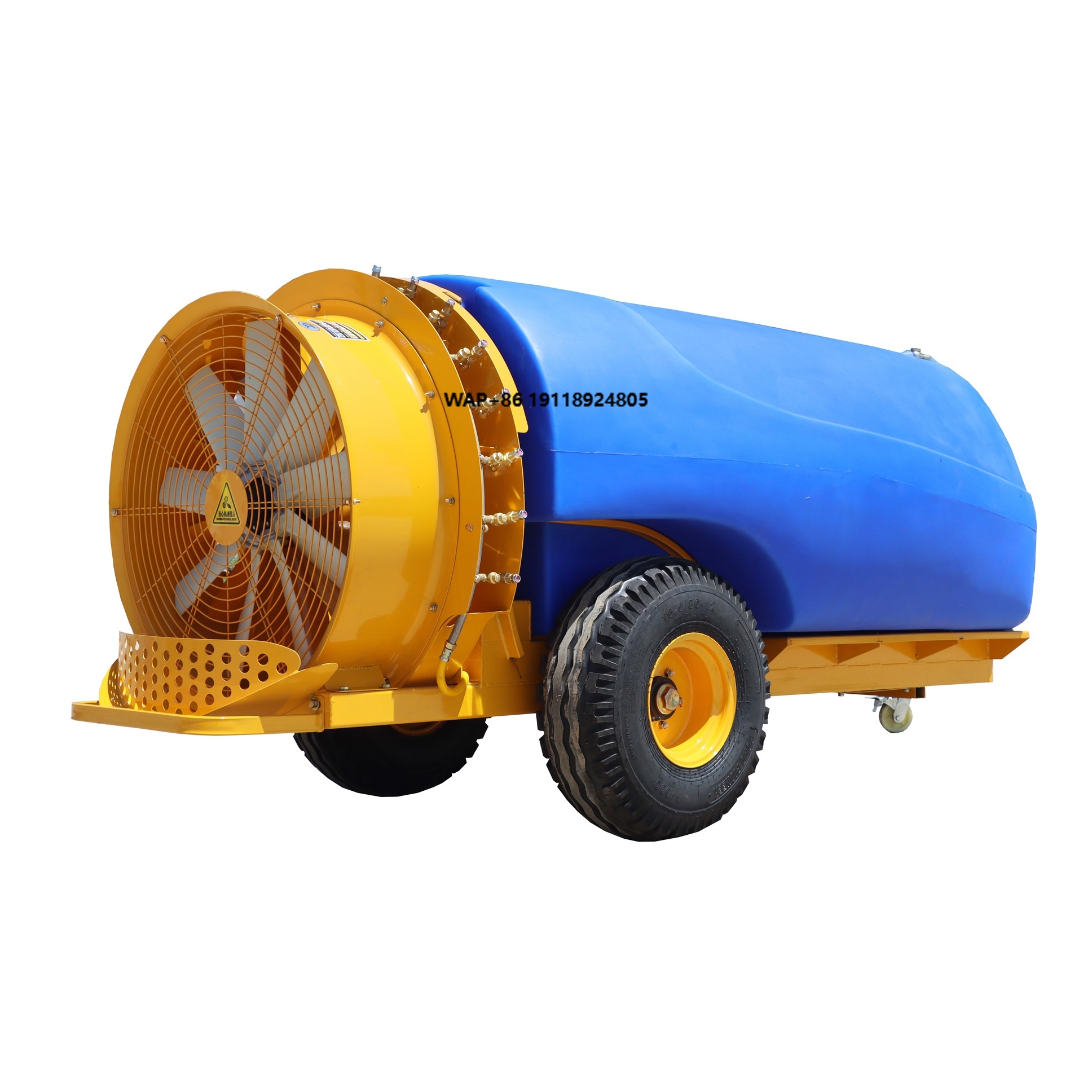 Orchard Sprayer Tractor - Four-Wheel Tractor Traction With Walking Wheel