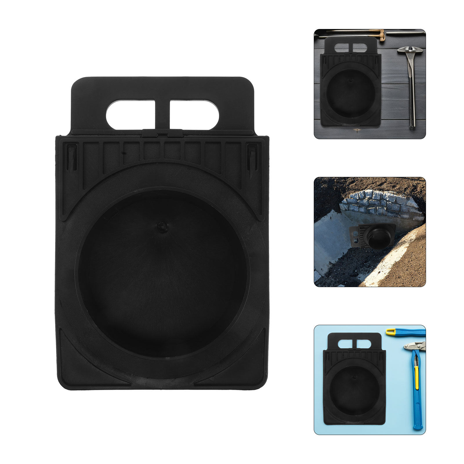 Farming Agriculture - Black Plastic Farm Drainage Outlet Agricultural