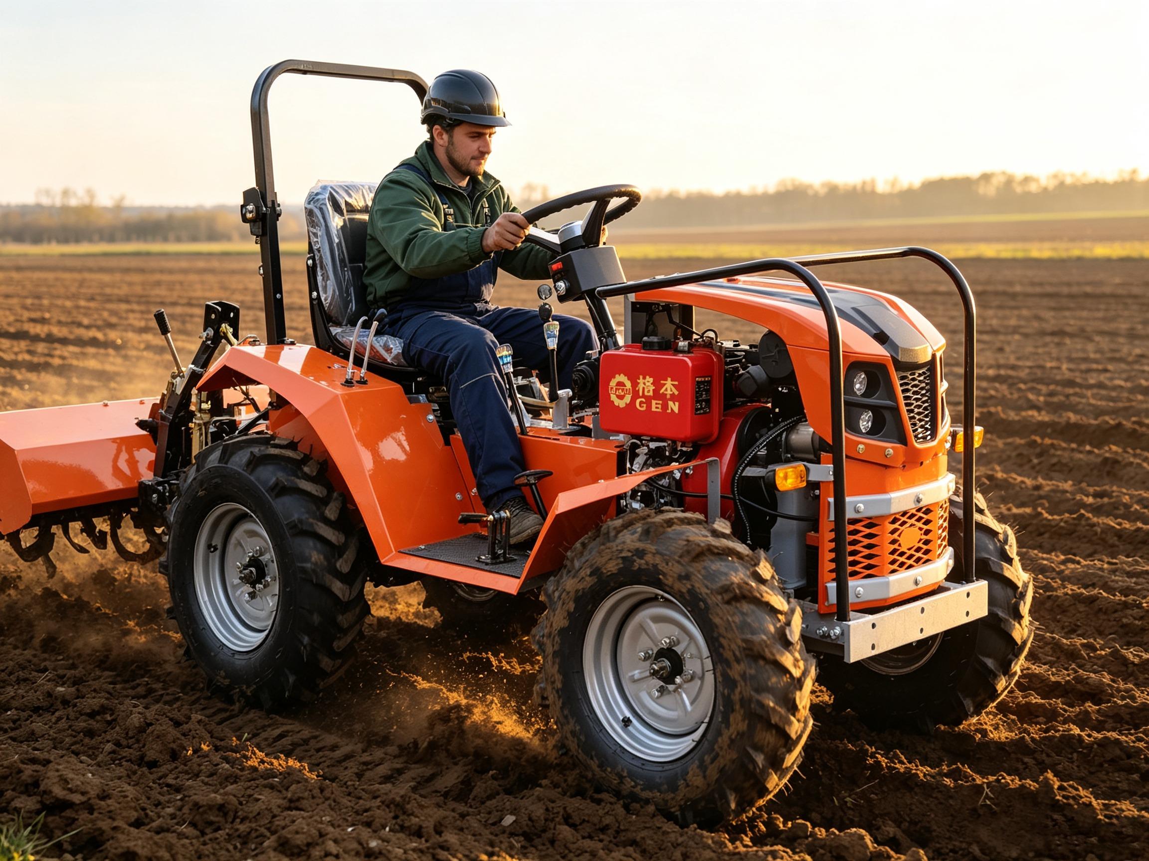 Agriculture Gardening Farming - 44HP Farm Diesel Tractor PTO Three