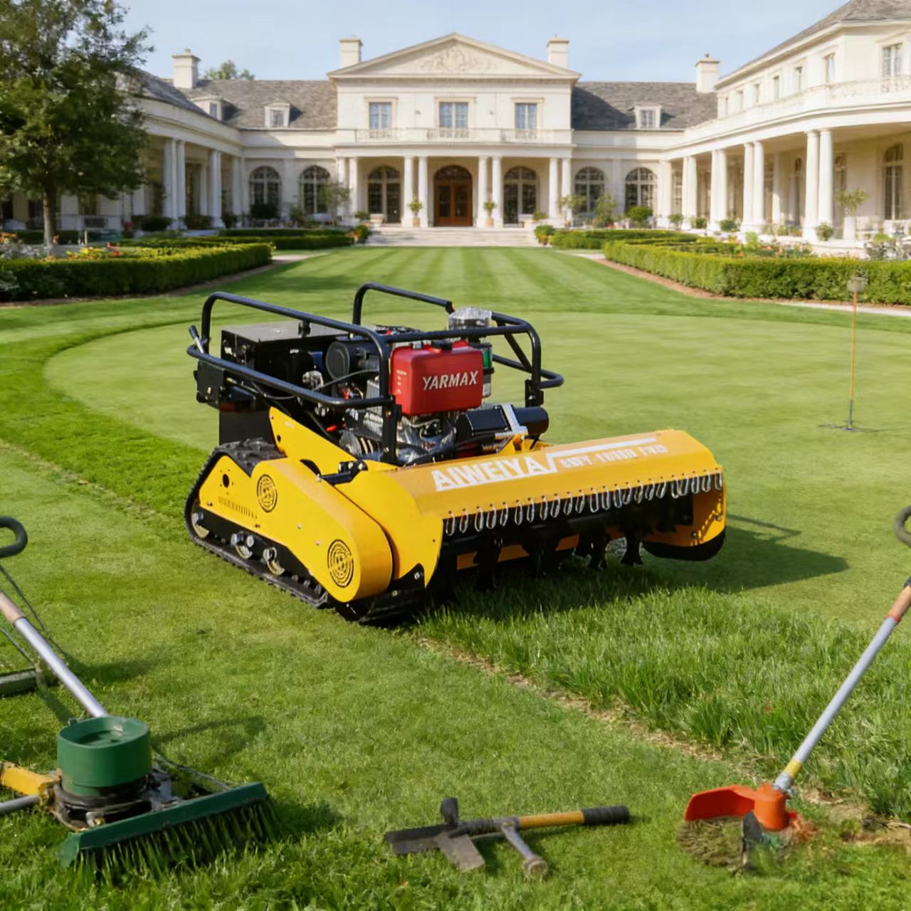 Agriculture Farming Requirements - Customized High-quality household lawn mower, remote-controlled