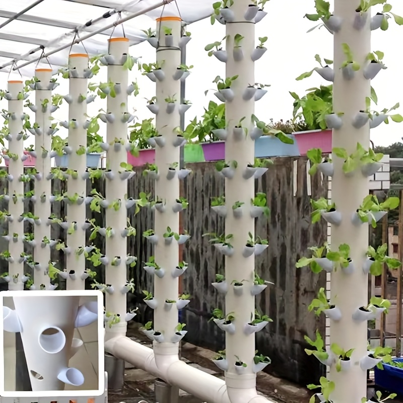 Agriculture Vertical Farming - 10set DIY Hydroponic Pots for Hydroponics