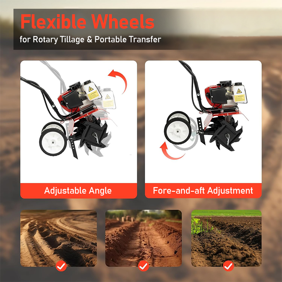 Tungfull Petrol Micro Cultivat - Farming Equipment For Agriculture recension och pris