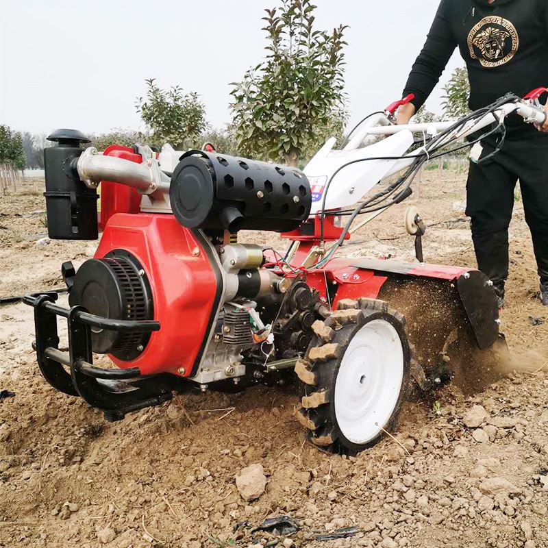 Rotary Tiller Walking Farm Tra - Agriculture Gardening Farming recension och pris