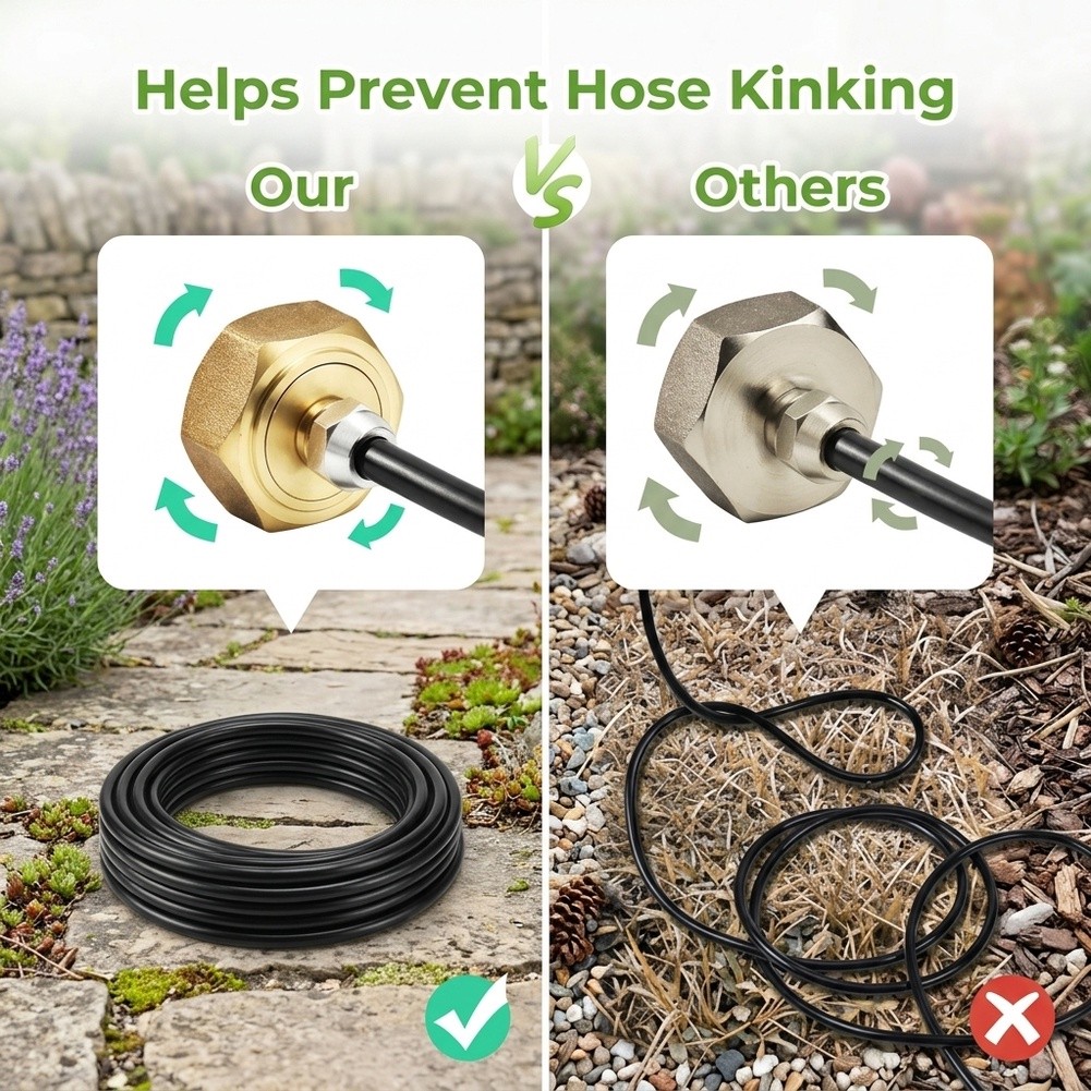 Brass 3/4 To 1/4 Hose Adapter  - Irrigation Drip Tape recension och pris