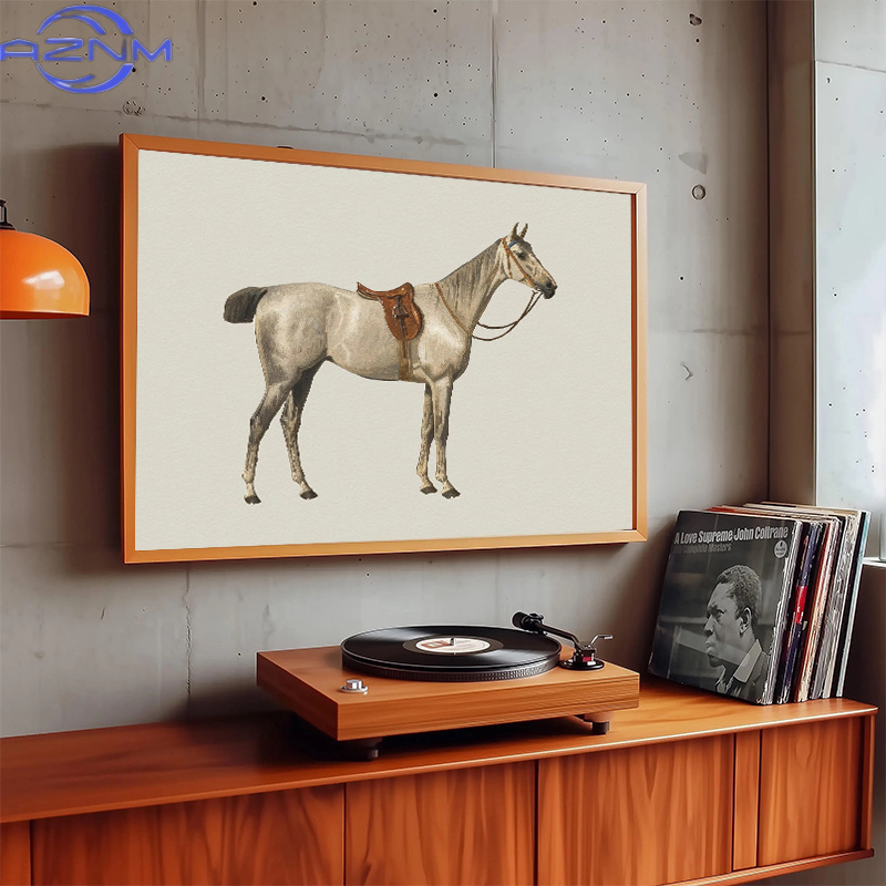 Antique Horse Vintage Posters  - Farming Agriculture recension och pris