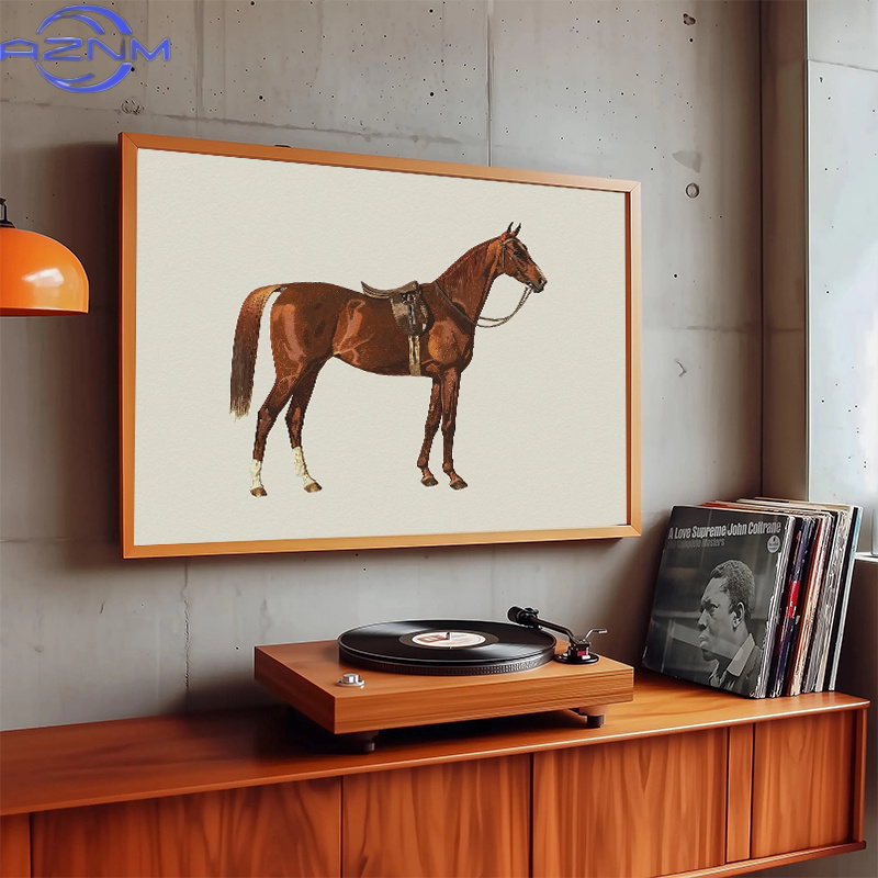 Antique Horse Vintage Posters  - Farming Agriculture recension och pris