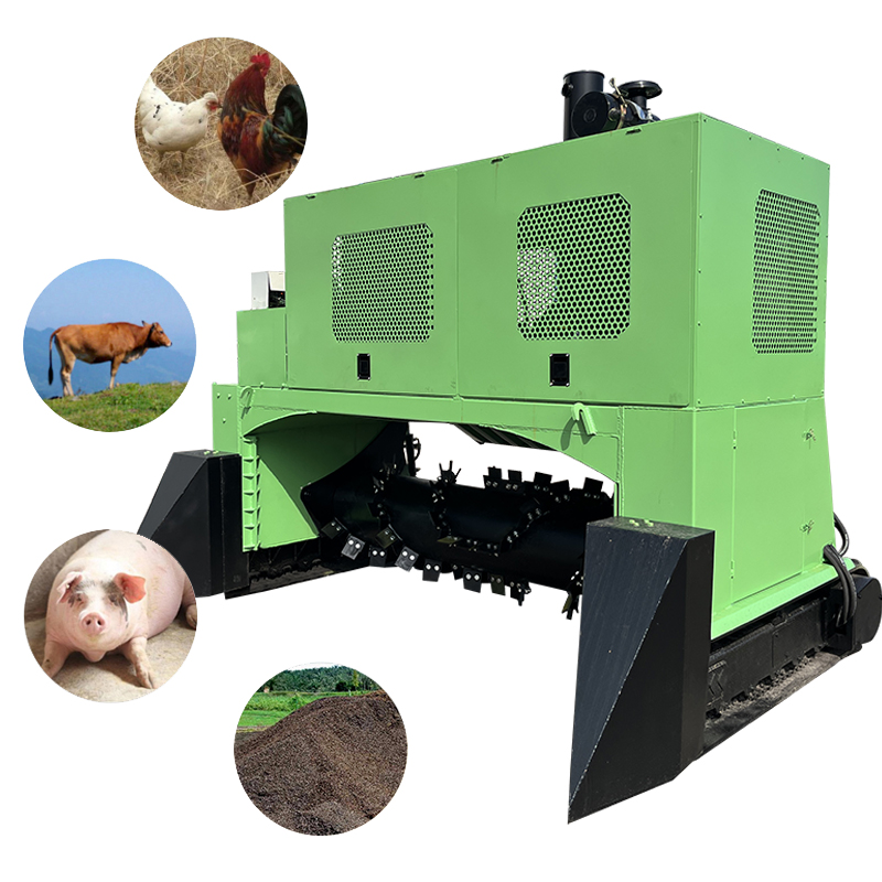 Farm Machinery Tractors Fully  - Compost Turner Machine recension och pris