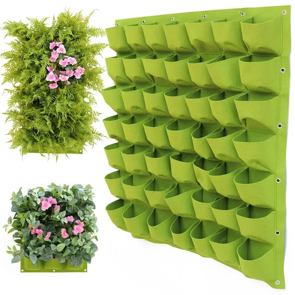NEW Wall Hanging Pockets Plant - Agriculture Vertical Farming recension och pris