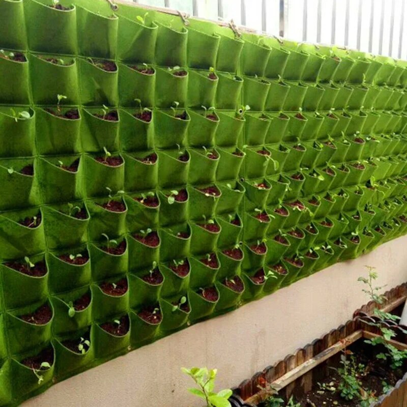 NEW Wall Hanging Pockets Plant - Agriculture Vertical Farming recension och pris