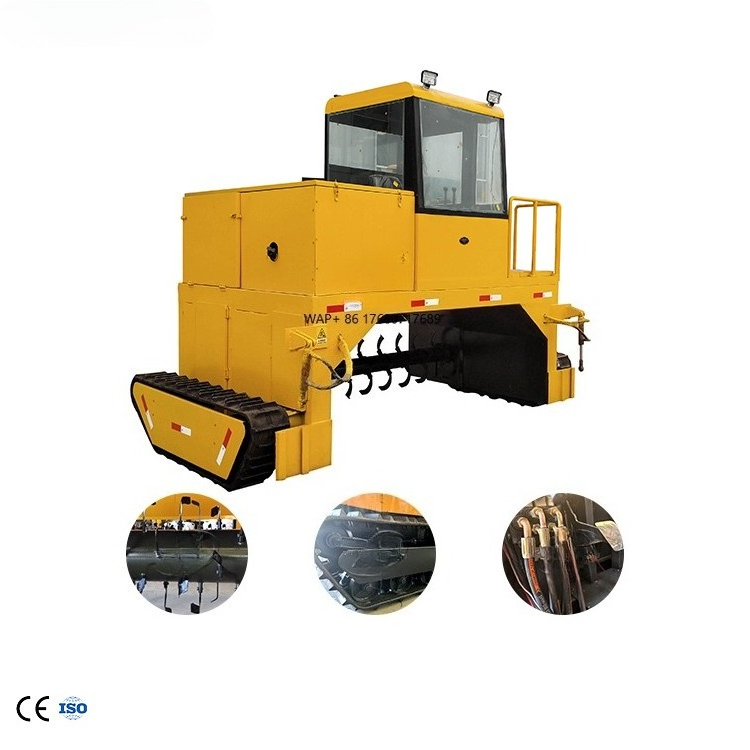 High Quality Poultry Waste Com - Compost Turner Machine recension och pris