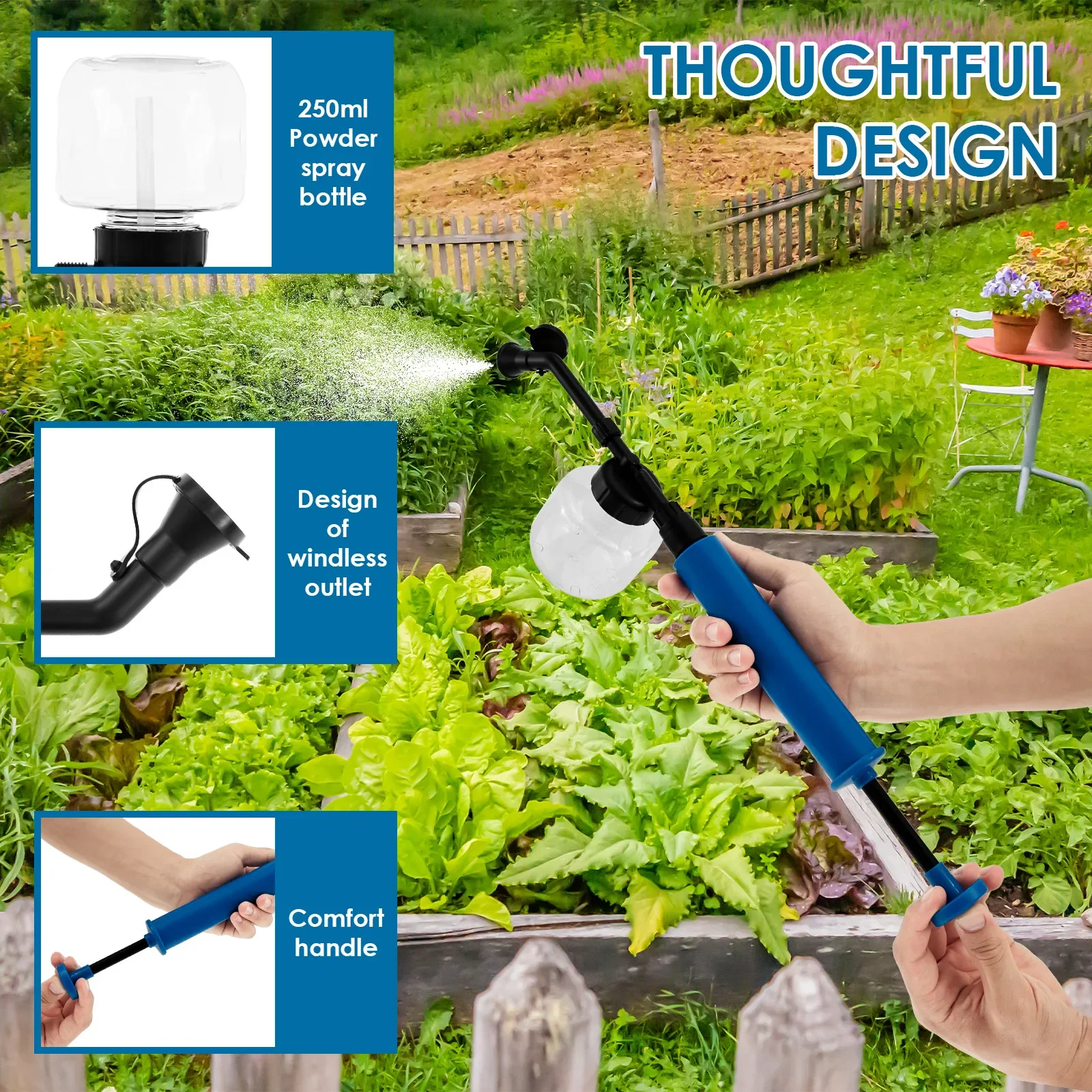 Powder Sprayer Pollinator Tool - Agriculture Gardening Farming recension och pris