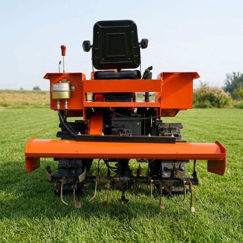 Crawler 4WD Rotary Tiller 35HP - Farming Equipment For Agriculture recension och pris