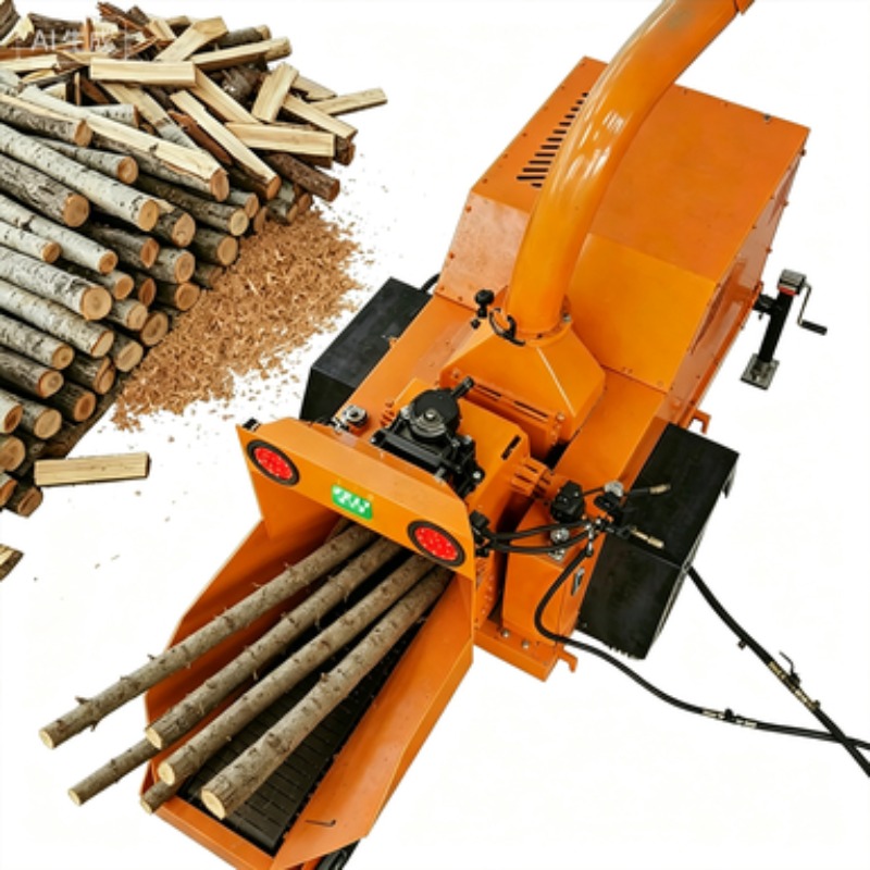 Customized Electric Wood Chipp - Agriculture Farming Process recension och pris