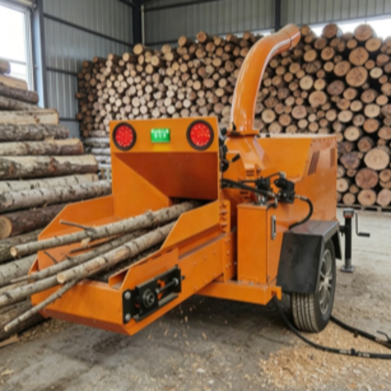Customized Electric Wood Chipp - Agriculture Farming Process recension och pris