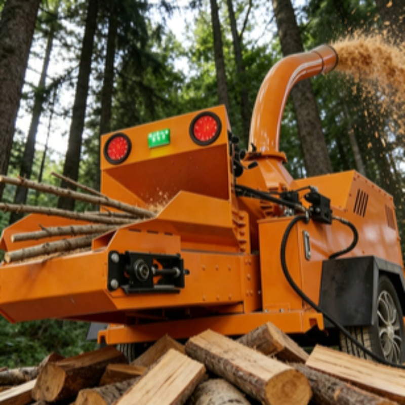 Customized Electric Wood Chipp - Agriculture Farming Process recension och pris